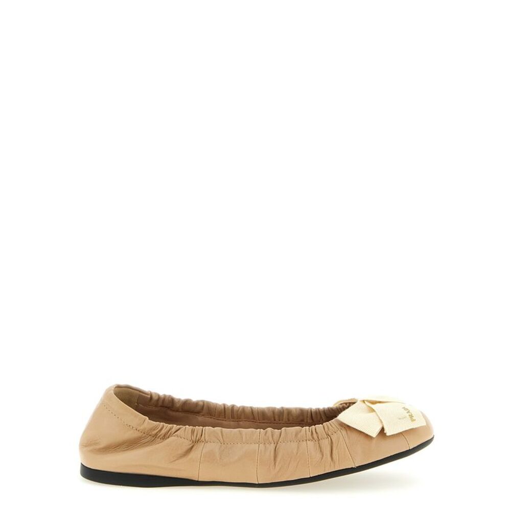 Prada Women Bow Ballet Flats